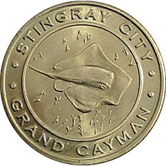 Token - Caribbean Mint Grand Cayman - Stingray City