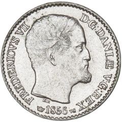 4 Skilling Rigsmønt - Frederik VII