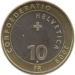 10 Francs Red deer