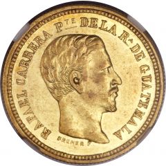 4 Pesos Rafael Carrera