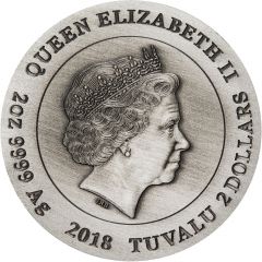 2 Dollars - Elizabeth II Planet of the Apes