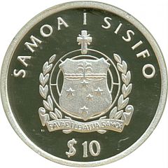 10 Tālā - Tanumafili II Spanish Peseta