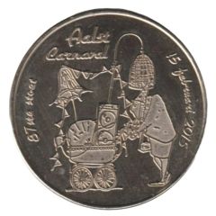 National Tokens - Aalst Carnaval 2015