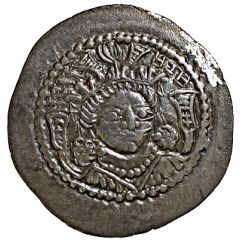 Drachm - Kidara I Sassanian style, type 11, unknown mint