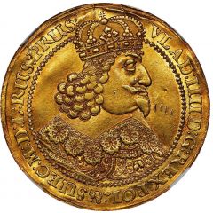 Czterodukat gdański - Władysław IV Waza Gdańsk mint