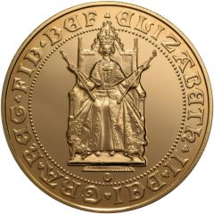 5 Sovereigns - Elizabeth II Gold Sovereign Anniversary, Brilliant Uncirculated