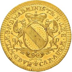 1 Ducat - Charles Frederick Homage of Badenweiler
