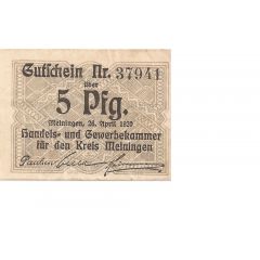 5 Pfennig Handels- und Gewerbekammer