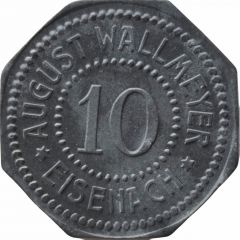 10 Pfennig - Eisenach August Wallmeyer