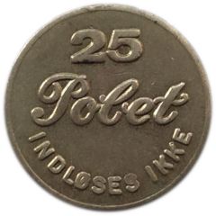 25 Øre - Polet Indløses ikke