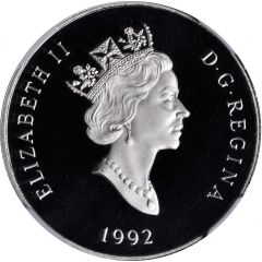 150 Dollars - Elizabeth II Cougar, Platinum