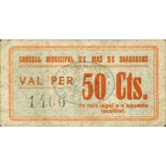 50 Céntimos Mas de Barberans