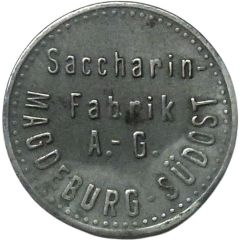 1 Pfennig - Magdeburg Saccharin Fabrik A.G.