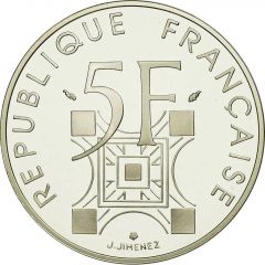 5 Francs Eiffel Tower