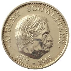 Token - The great destinies of the 20th century Albert Schweitzer