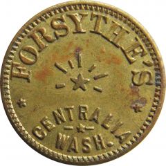 5 Cents - Forsythe`s Centralia, Washington