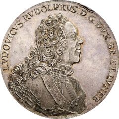 1 Thaler - Louis Rudolph Death