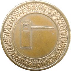 Parking Token - Parcoa The National Bank of Pottstown Pottstown, Pennsylvania