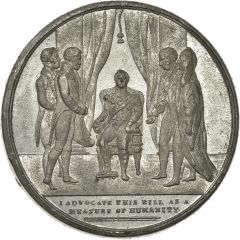 Medal - William IV Measure of Humanity, white metal