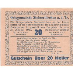 20 Heller Steinerkirchen an der Traun