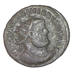 Antoninianus - Maximianus I CONCORDIA MILITVM, Heraclea