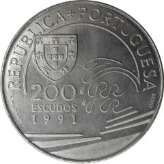 200 Escudos Columbus and Portugal