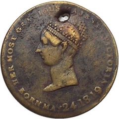 Medal - Queen Victoria Coronation