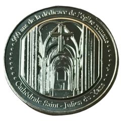 Tourist token - Monnaie de Paris - Le Mans - Cathédrale Saint-Julien du Mans