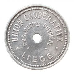 Token - 2 Francs Union Coopérative Liege