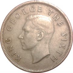 1 Florin - George VI 3rd type