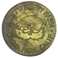 Token - Knott's Berry Farm Buena Park, California