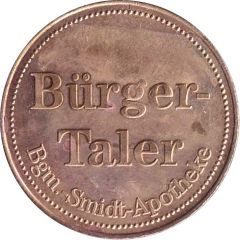 Bürger Taler - Pinguin Apotheke Bremerhaven