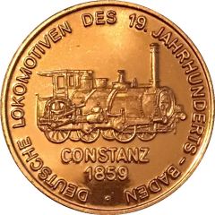 150 years of German Railroads Constanz 1859