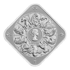 Bulllion Bar - 1 oz Silver The Queens Beast Completer