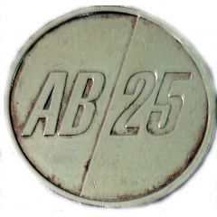 Drink deposit token - AB/25