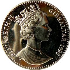 1 Crown - Elizabeth II Island Games
