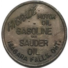 Token - Sauder Oil Niagara Falls, Ontario