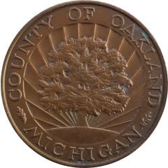 Token - County of Oakland Oakland, Michigan