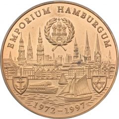 Medal - 25th anniversary of Emporium Hamburg