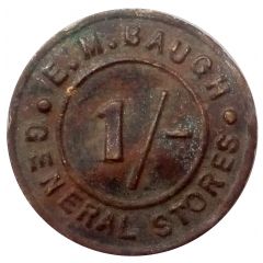 1 Shilling - General Stores.E.M. Bauch