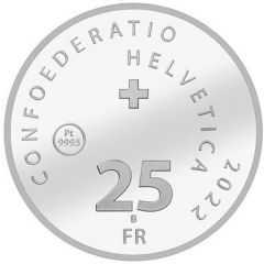 25 Francs Platinum