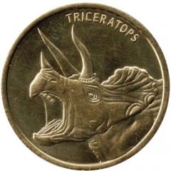 Medal - Triceratops The Natural History Museum - London