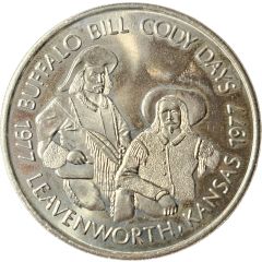 Token - Buffalo Bill Cody Days Leavenworth, Kansas