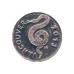 Royal Canadian Mint Token - Year of the Snake Vancouver