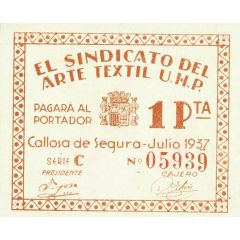 1 Peseta Callosa de Segura