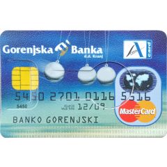 Shopping Cart Token - Gorenjska banka Kranj