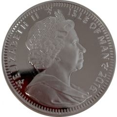 1 Crown - Elizabeth II Havana Brown Cat, Silver Issue