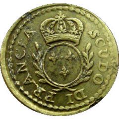 Coin weight for the Ecu of Louis XVI