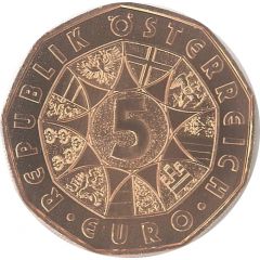 5 Euros Easter coin 2019