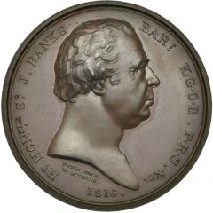 Medal - George III Joseph Banks